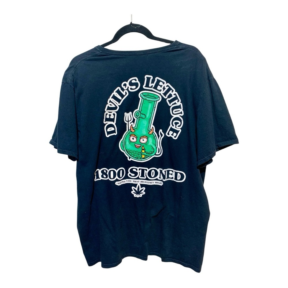 Devil's Lettuce Graphic Tee Sz Large
